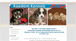 Desktop Screenshot of koedamkennels.com